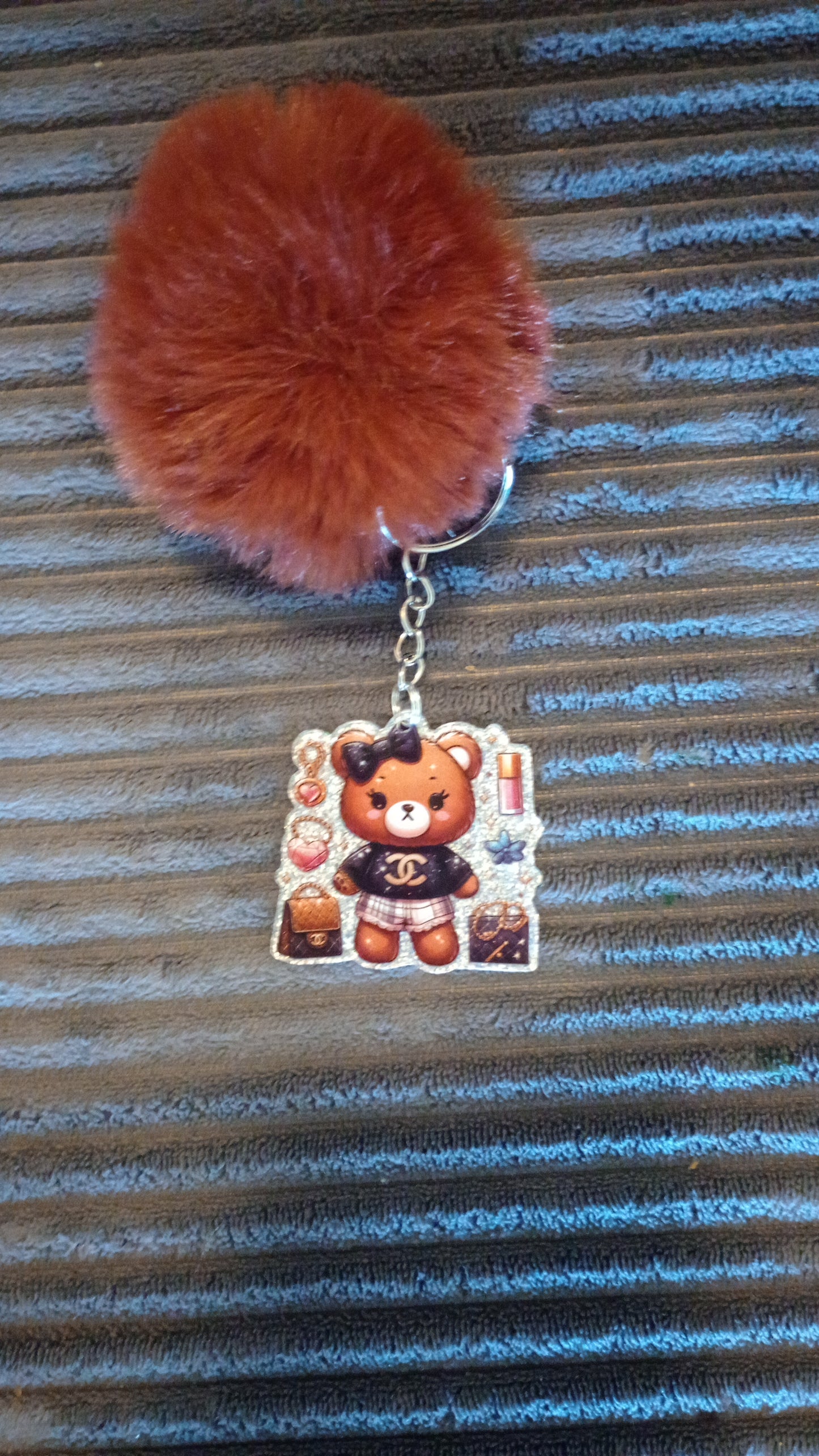 Pom Pom Designer Keychains