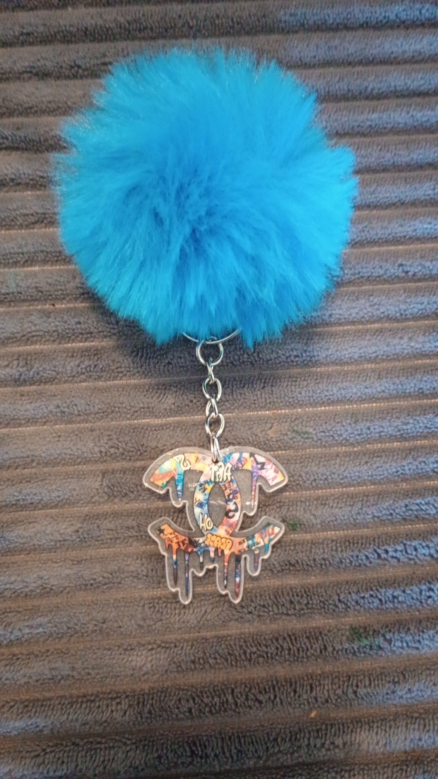 Pom Pom Designer Keychains