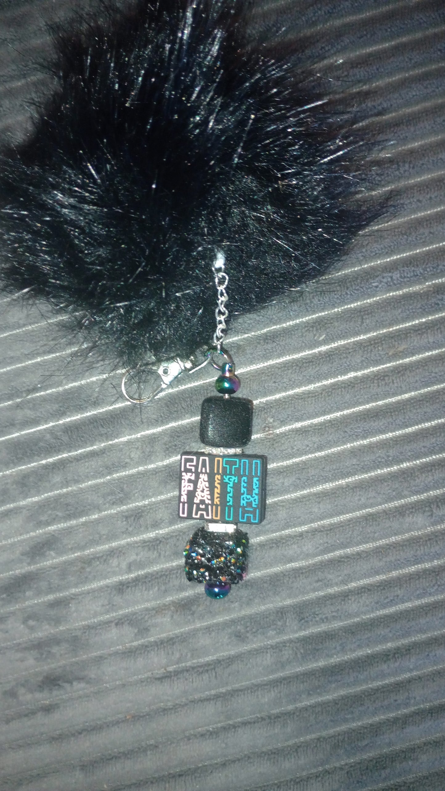 Pom Pom Keychain Bars