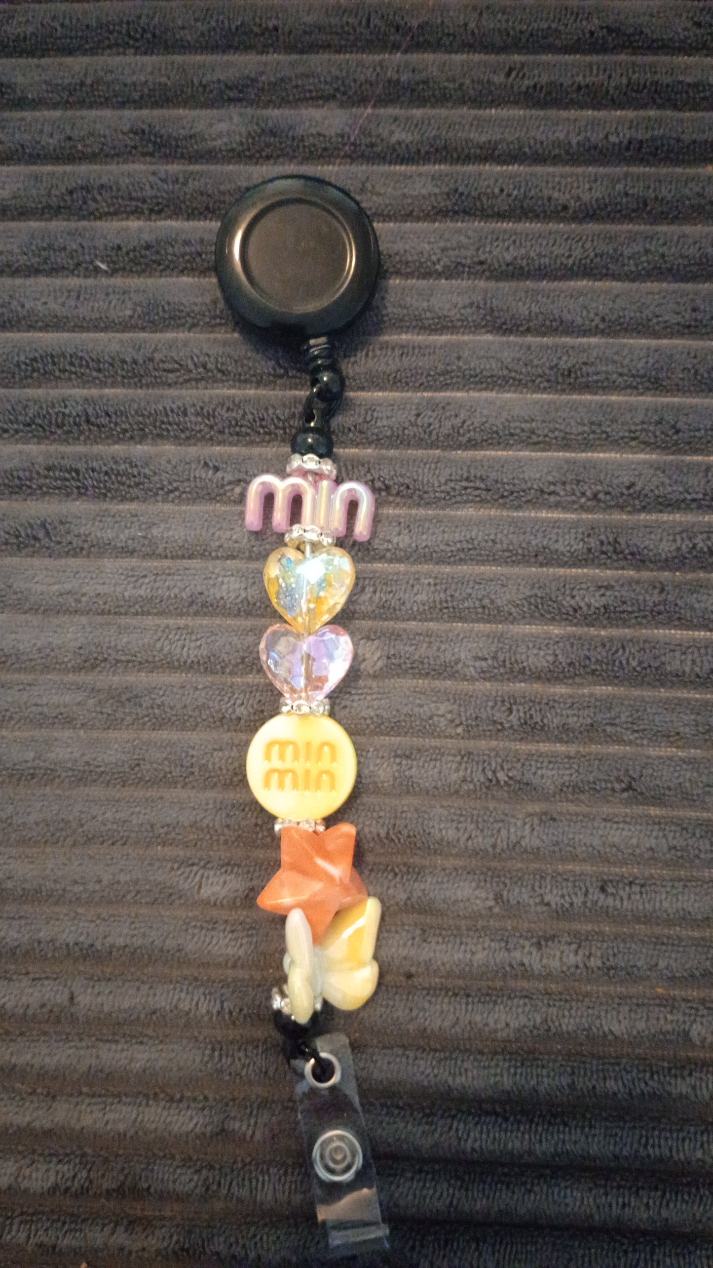 Extended Beaded Badge Reels