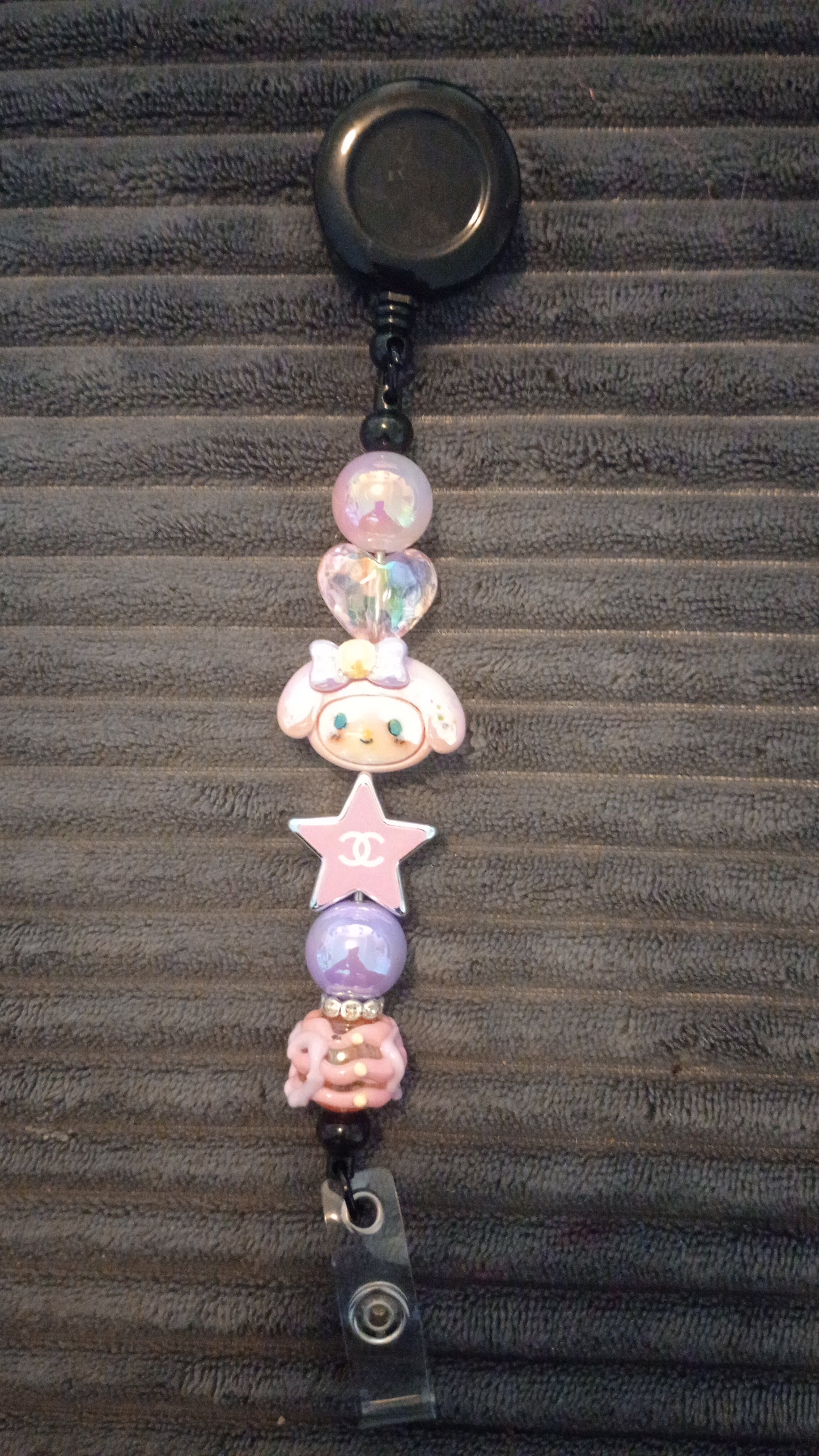 Extended Beaded Badge Reels