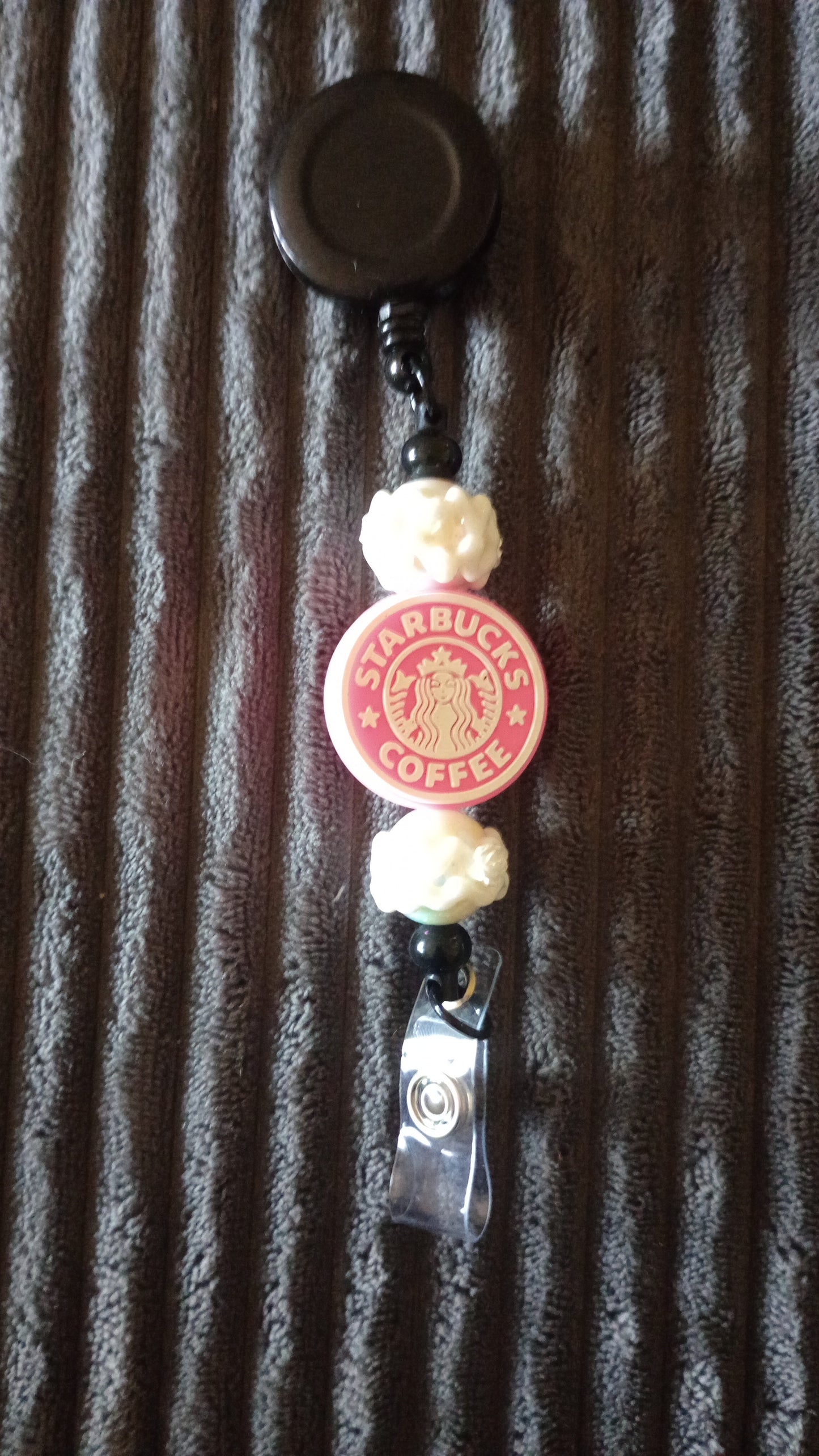 Black Designer Badge Reels