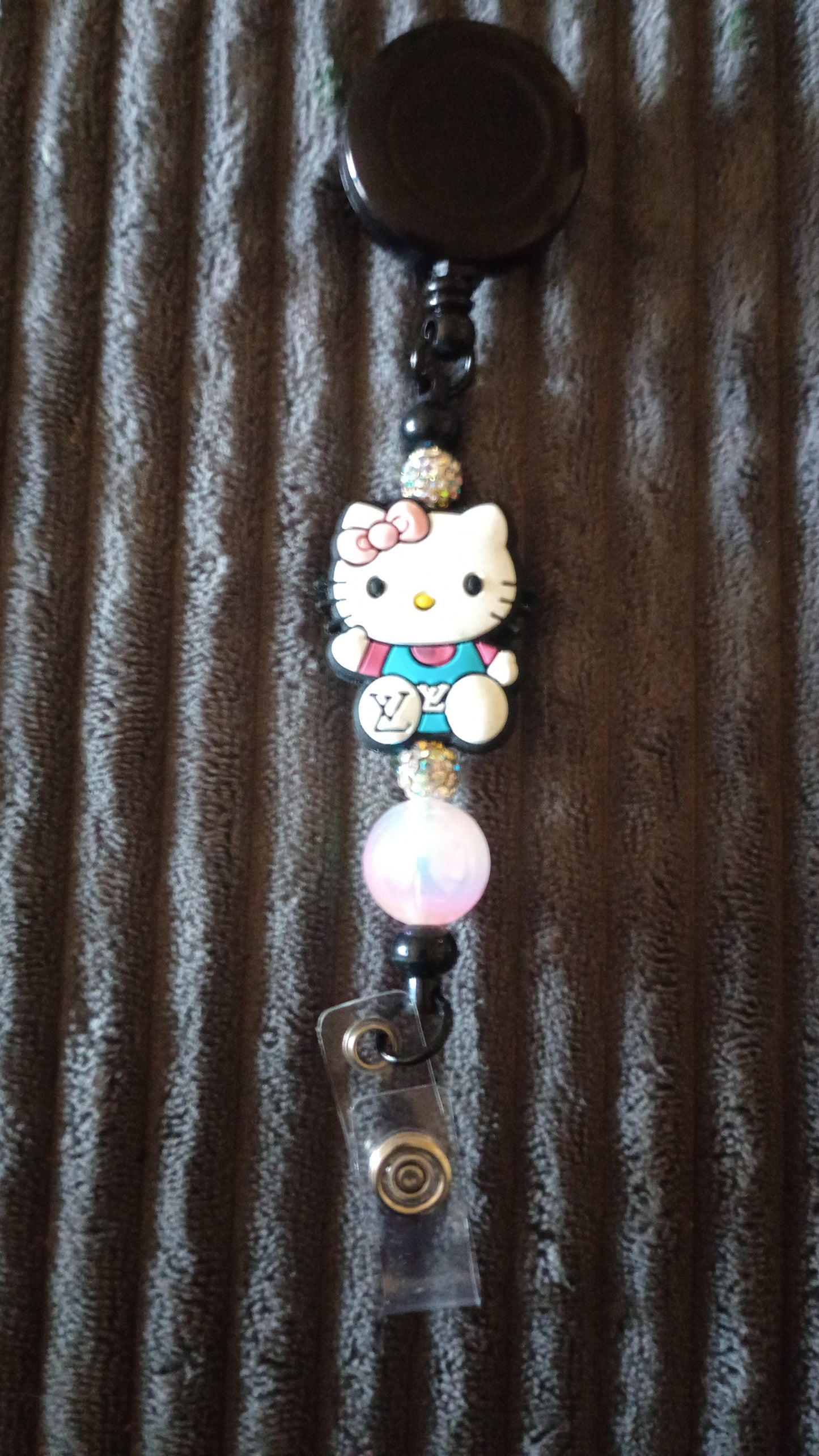 Black Designer Badge Reels