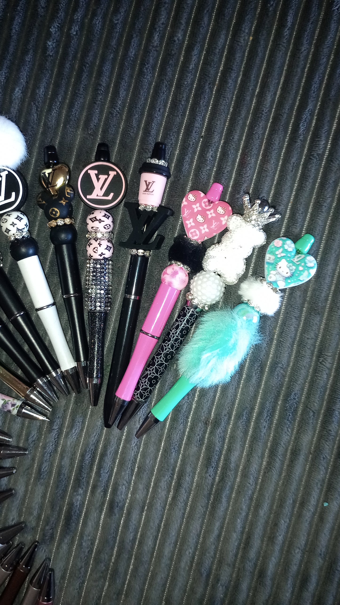 LV Beaded BallPoint Pens