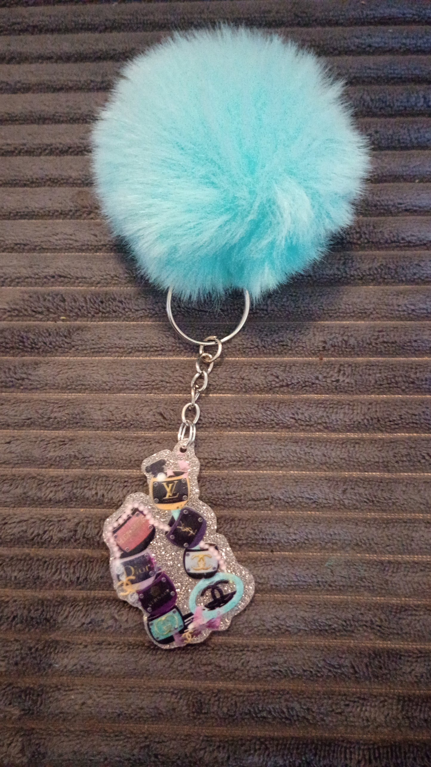 Pom Pom Designer Keychains