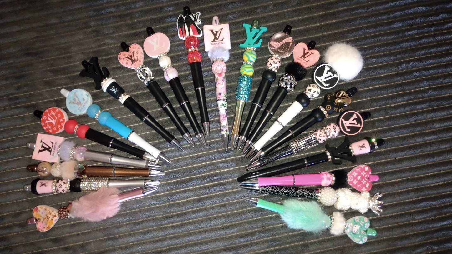 LV Beaded BallPoint  Pens