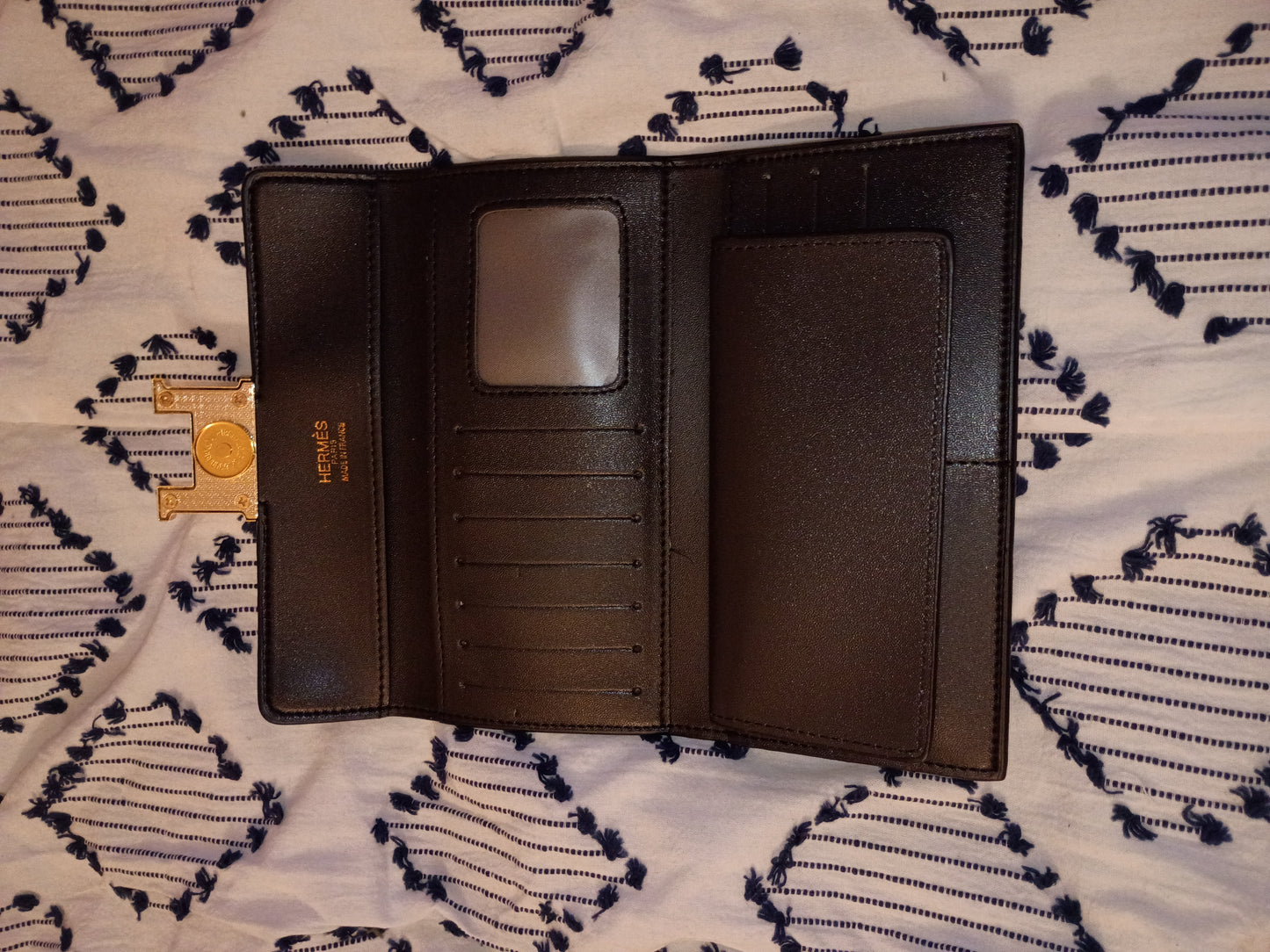 Black Hermes Purse Set