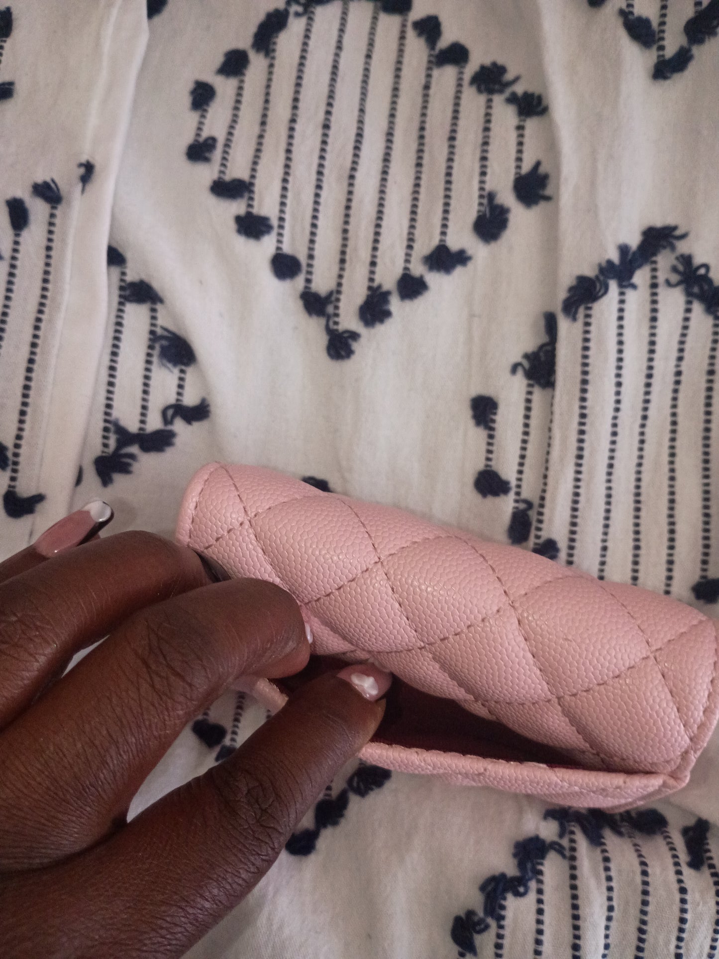 Pink Chanel Purse Set