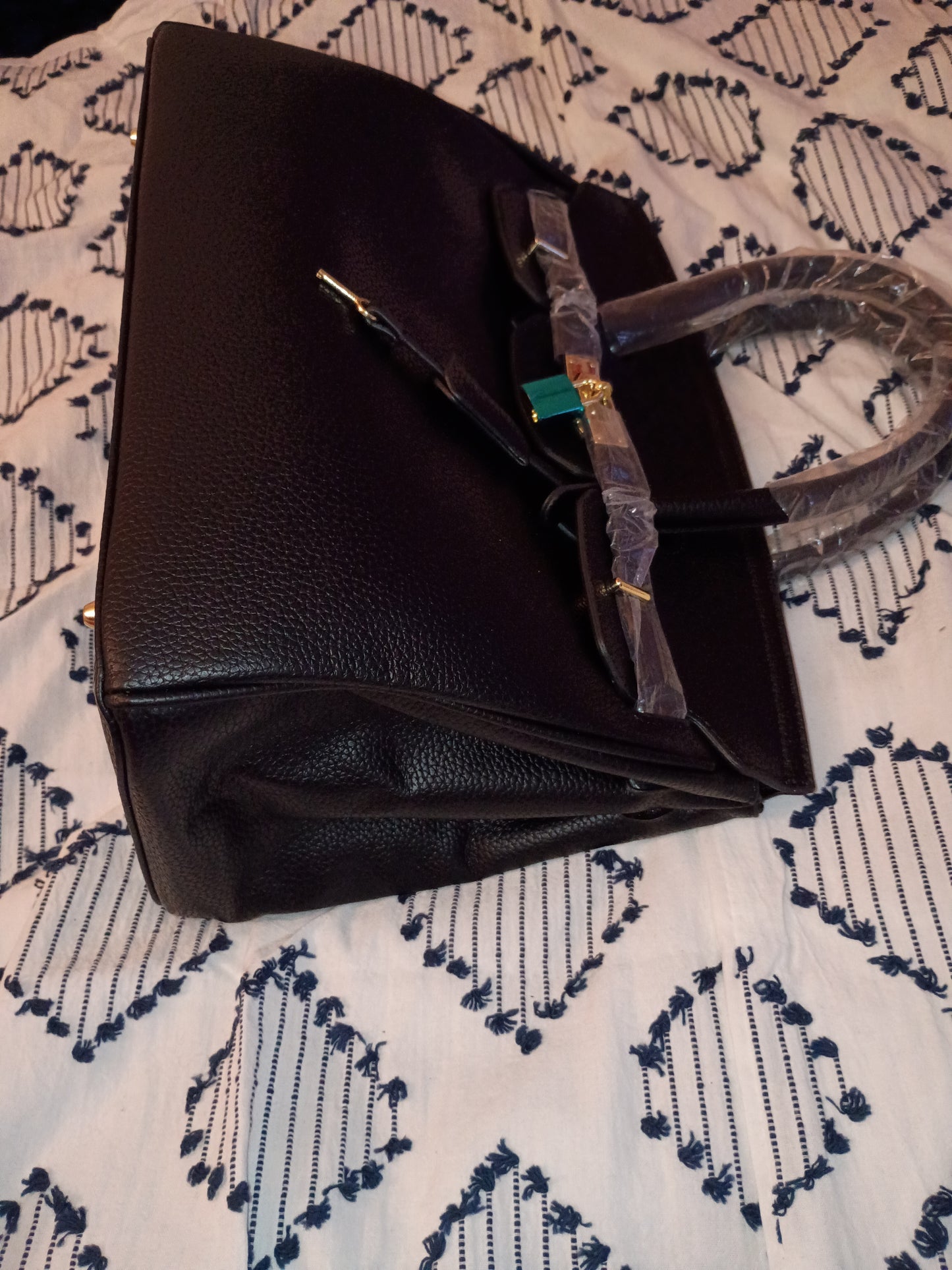 Black Hermes Purse Set