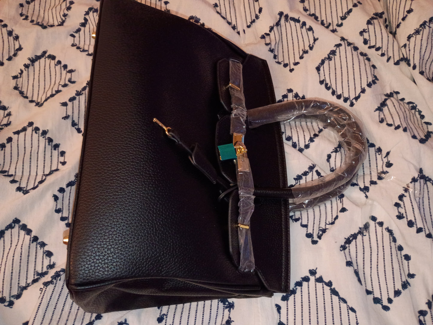 Black Hermes Purse Set