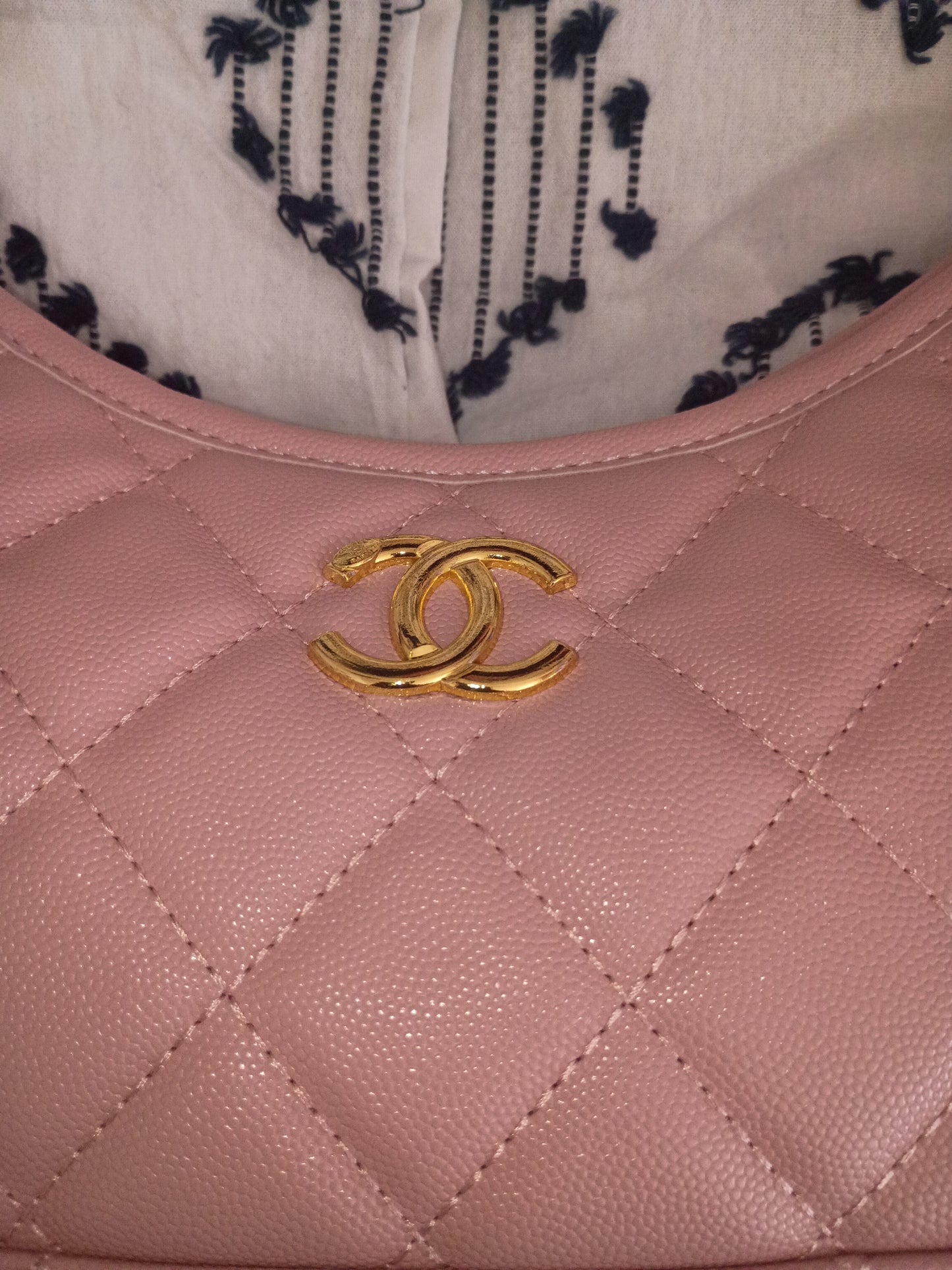 Pink Chanel Purse Set