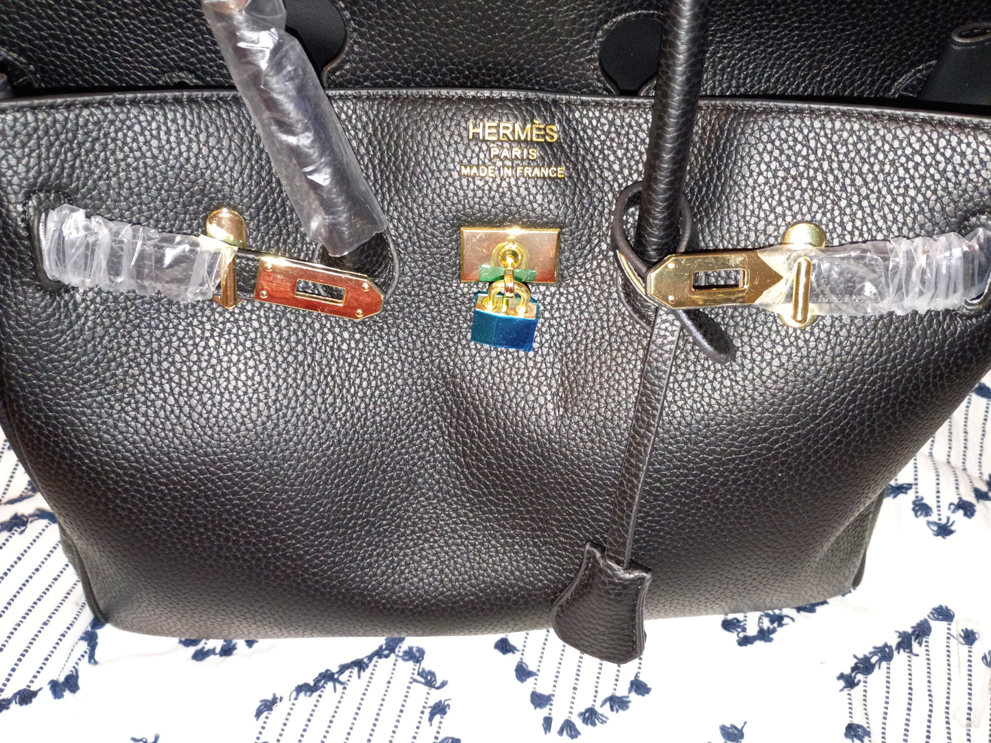 Black Hermes Purse Set