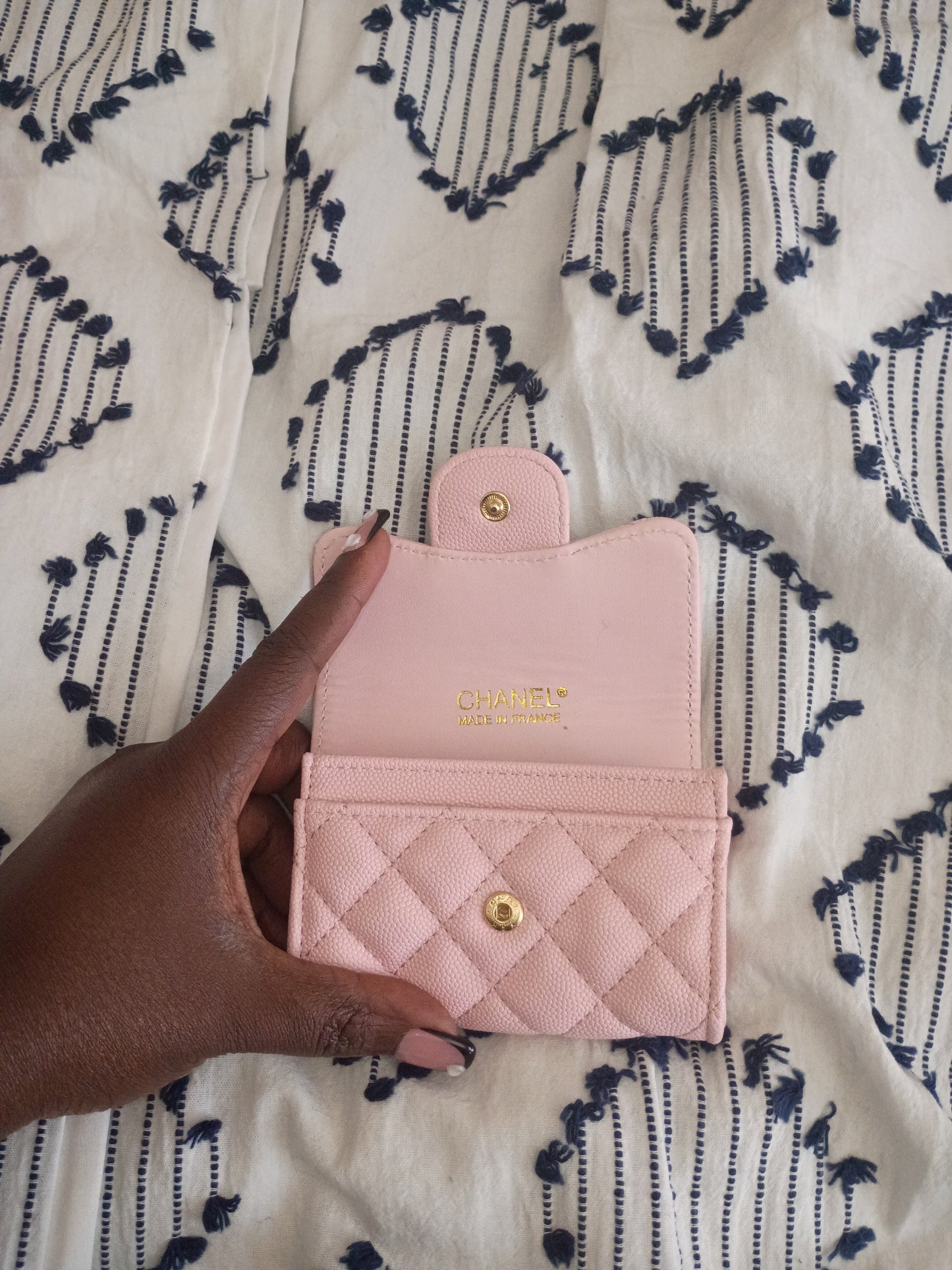 Pink Chanel Purse Set
