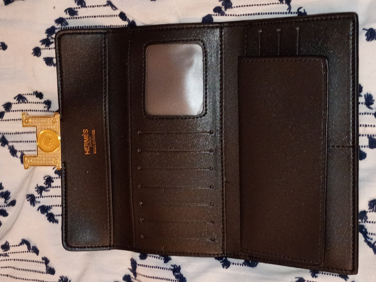 Black Hermes Purse Set