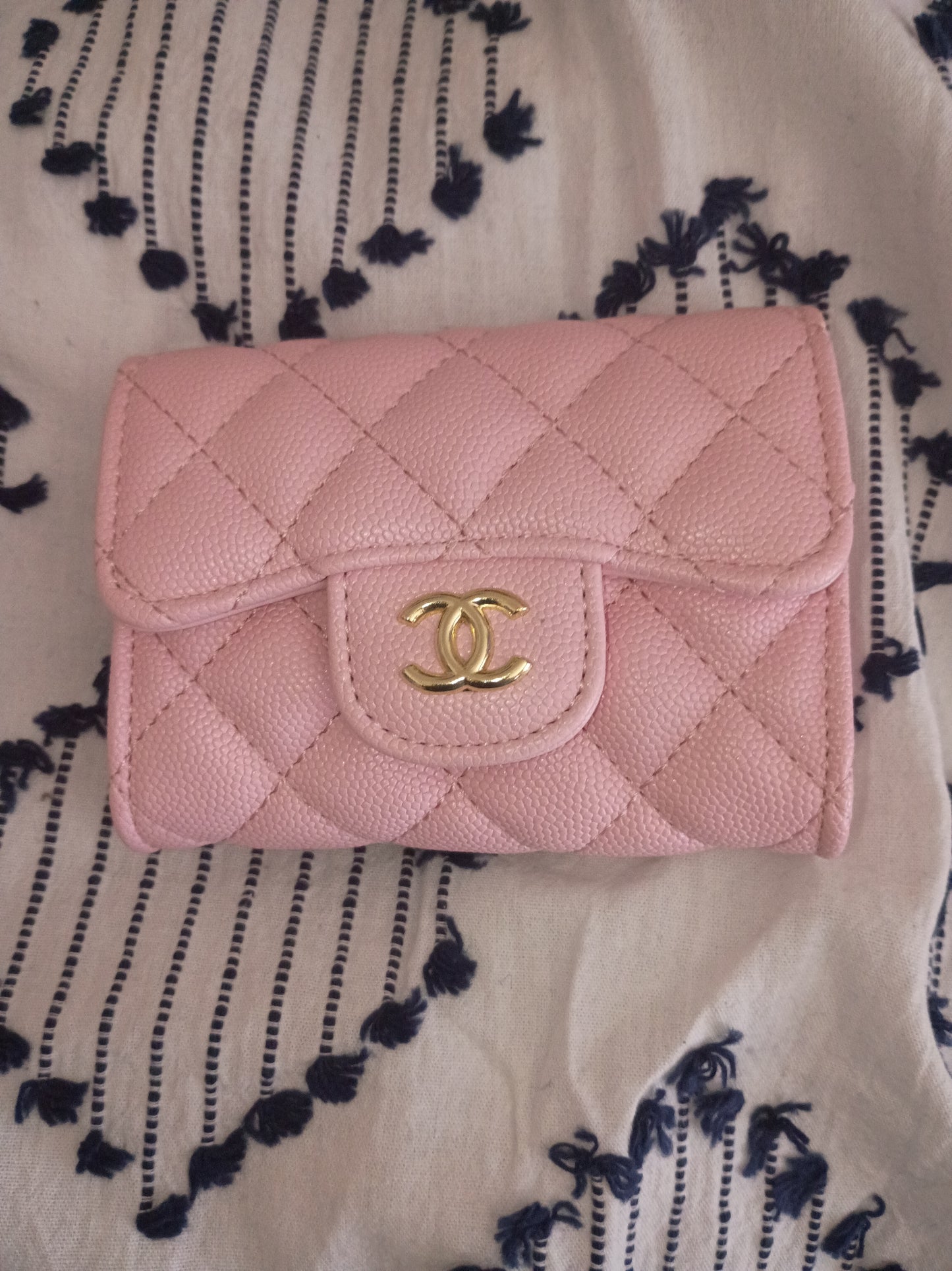 Pink Chanel Purse Set
