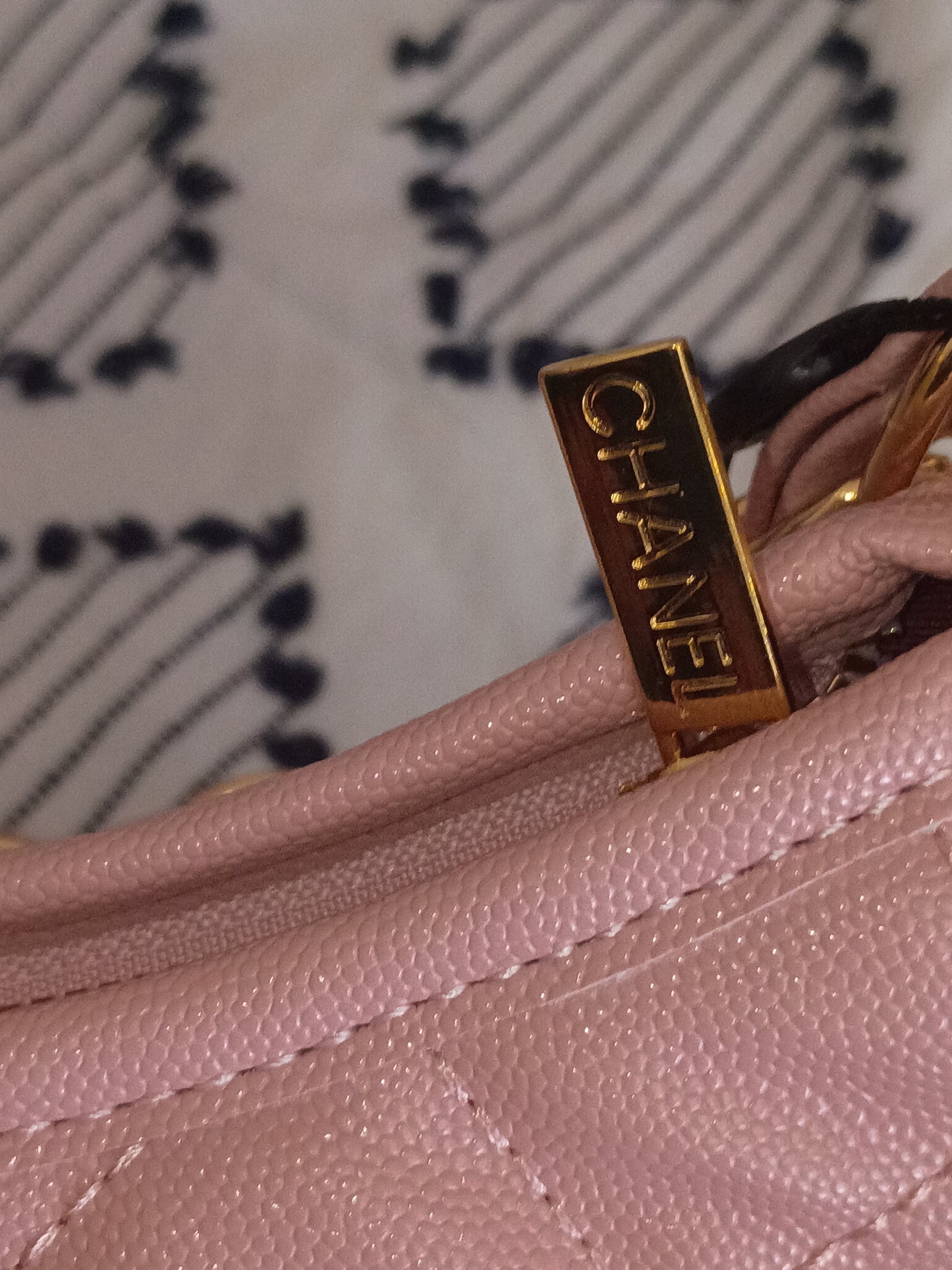 Pink Chanel Purse Set