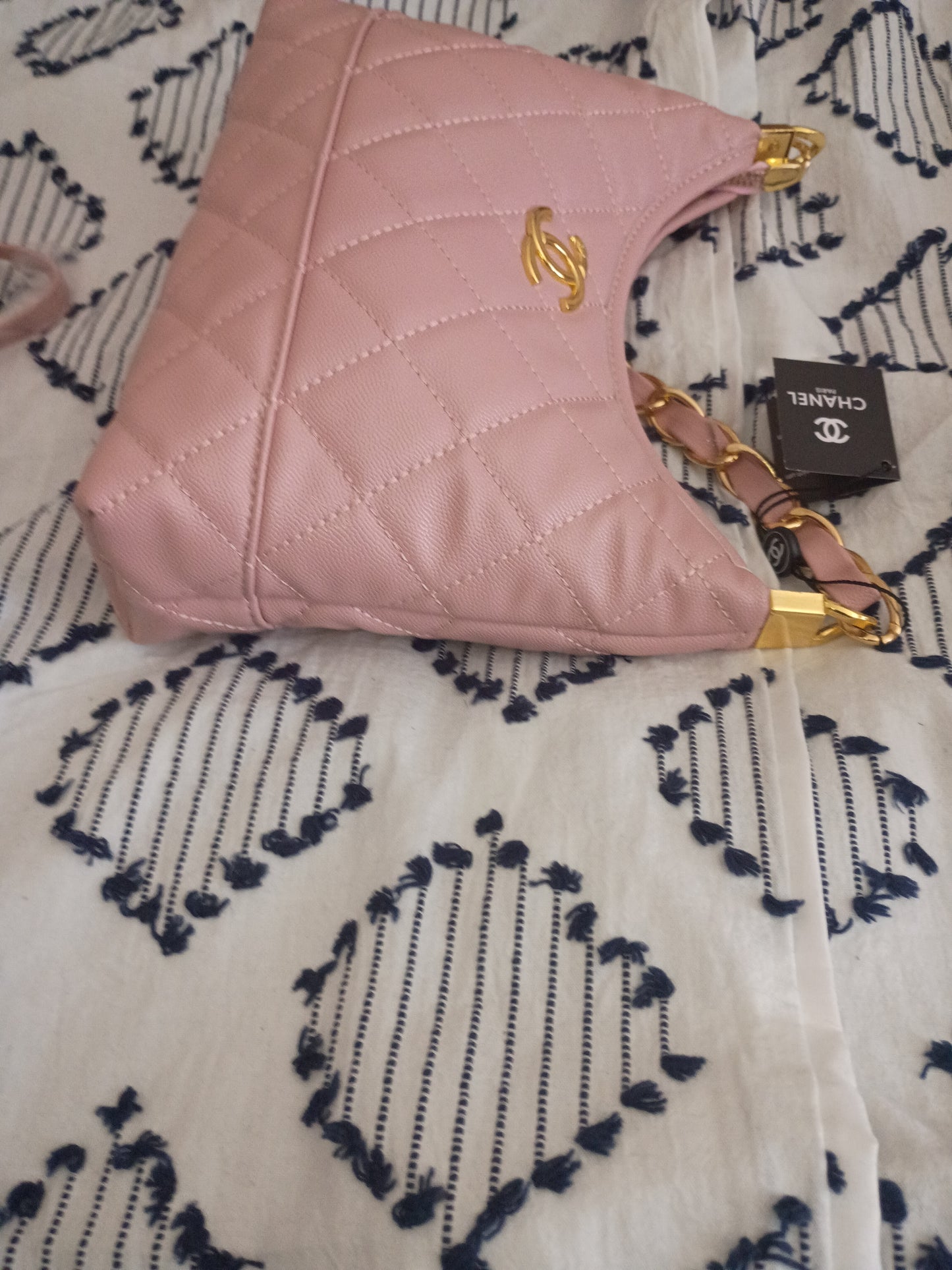 Pink Chanel Purse Set